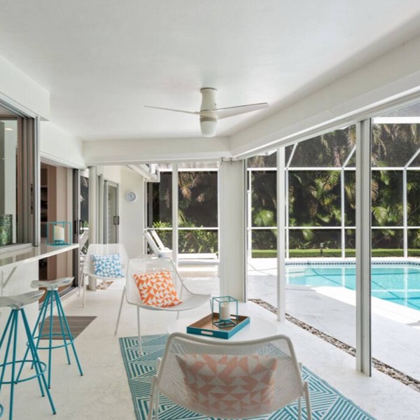 Modern, Luxurious Home in Park Shore w/Private Beach Access & Heated Pool