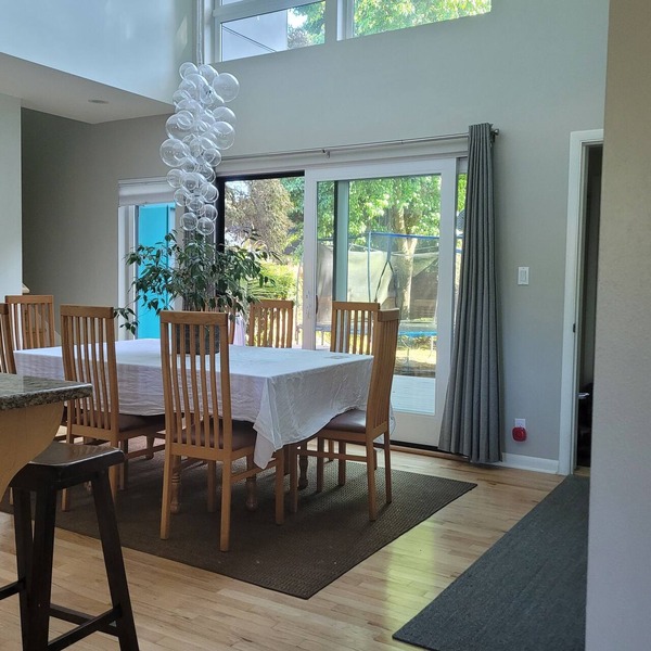 Modern, spacious five bedroom home on quiet street
