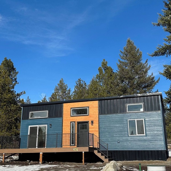 Modern Tiny House in the Woods