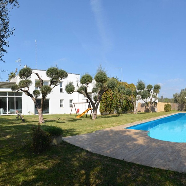 Modern villa, loft with big open space , large garden and pool