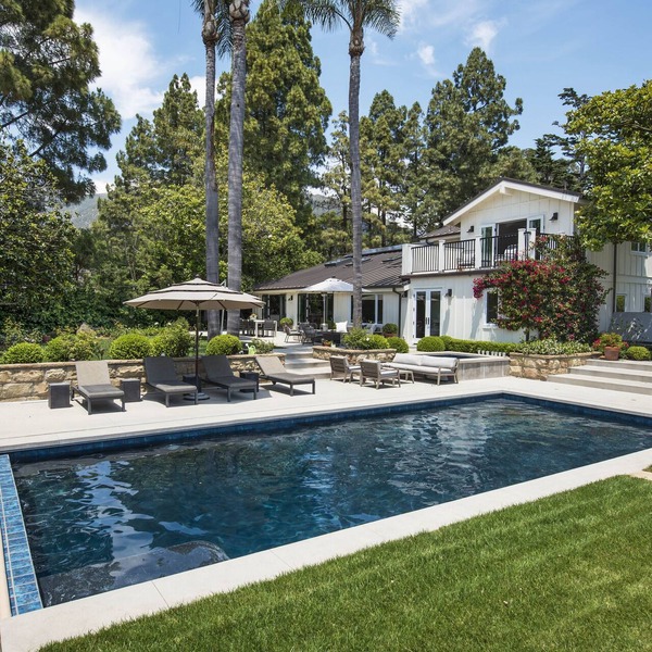 Montecito Summer Resort Estate Pool, Koi Pond