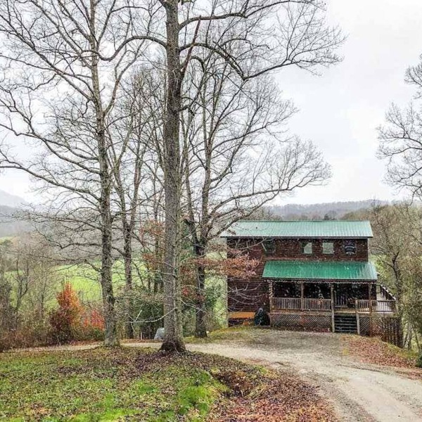 Mountain View Home w/Private Hot Tub, Game Room, & Relaxing Creek on Property