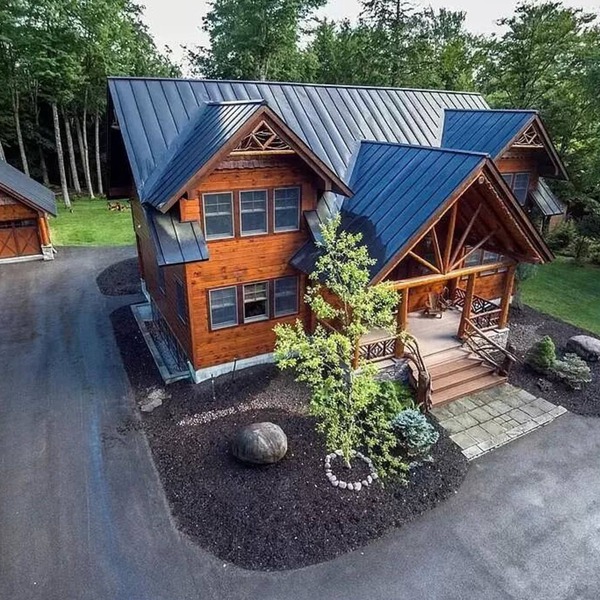 New Large Adirondack Lodge with Pond Waterfront and A/C