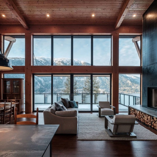 NEW Luxe Modern Timberframe - Iconic Panorama Views w/Air-Con