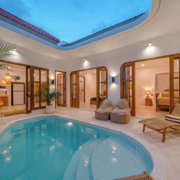 New Mediterranean & Tropical 3B Villa Canggu Beach