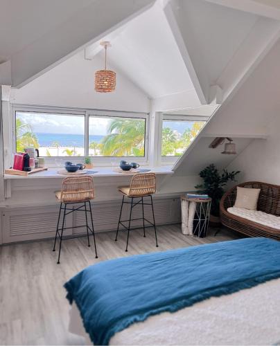New sea view studio