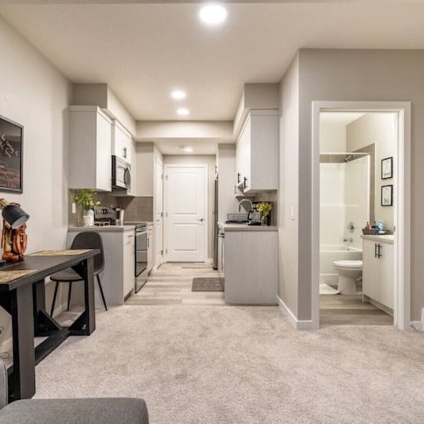 Newly built and tastefully furnished legal one bedroom private guest suit.