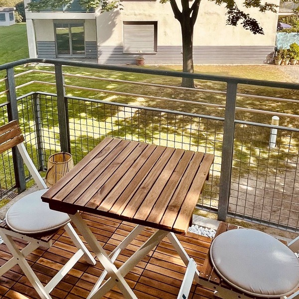Nice apartment with balcony near the airport