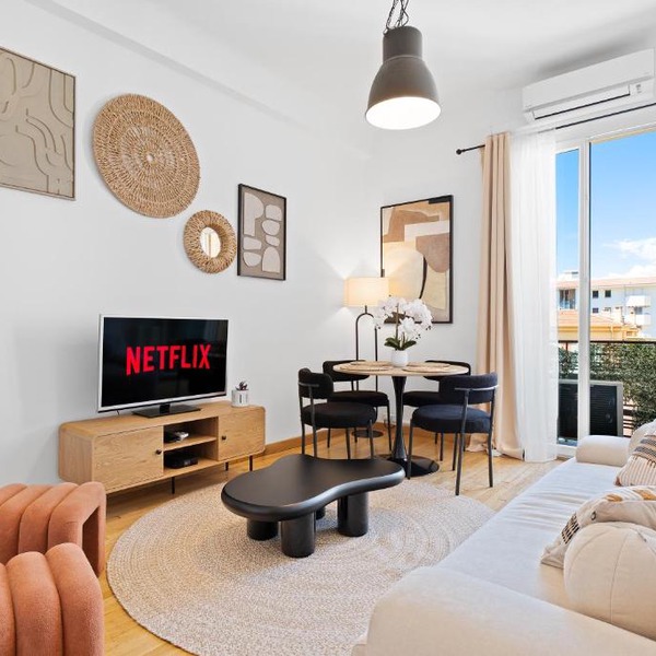 Nice Renting - ARSON - Chic & Modern Design 2-Bedroom AC Port Nice