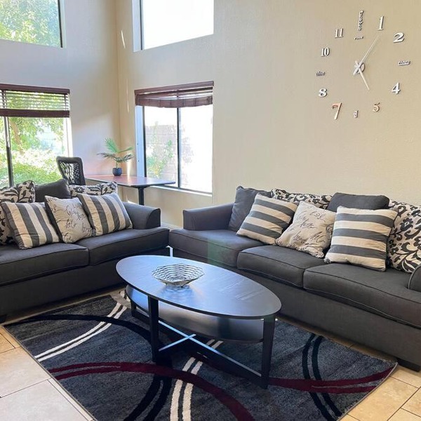 North Phoenix Getaway with garden style backyard