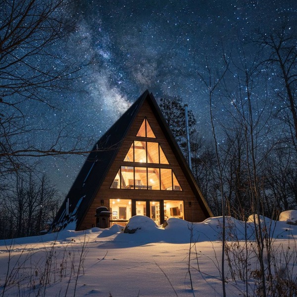 Northwoods A-Frame Cabin Near Itasca State Park