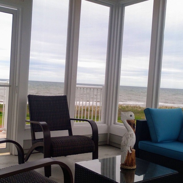 Ocean Front Cottage.