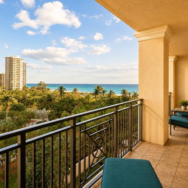 OCEAN VIEW! 2bd 2bth Palm Beach Resort and Spa