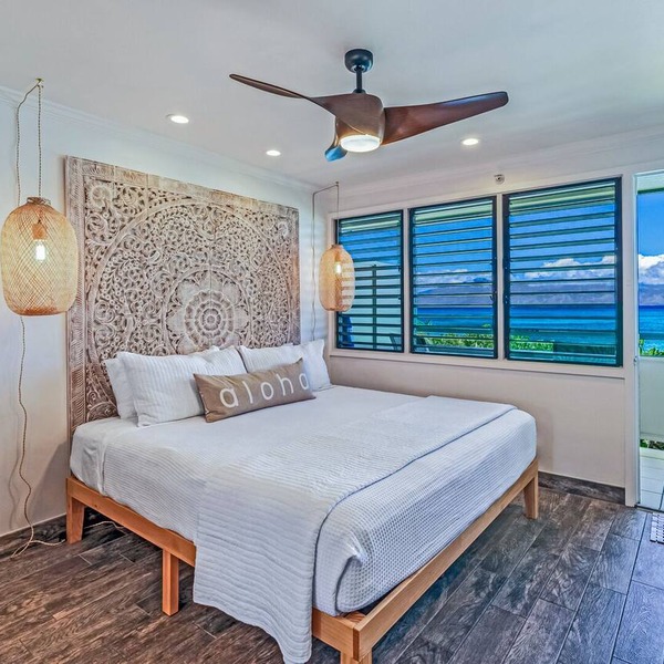 Oceanfront Beachfront Studio - The Napili Bay 103 -Fall asleep to the waves