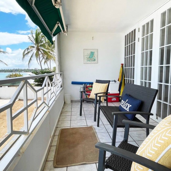 Oceanfront Condo in Luquillo