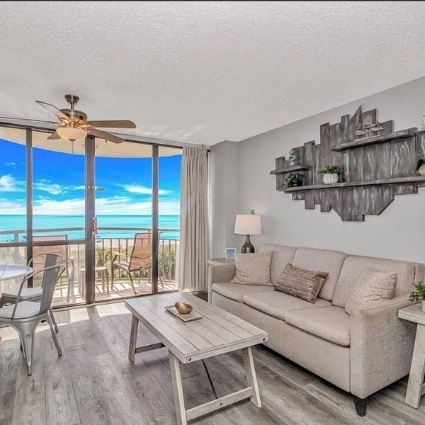 Oceanfront Condo with Balcony, Pools & Walk to Boardwalk