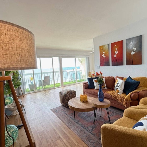 Oceanfront Escape - Steps to Beach - Stunning Views & Balcony