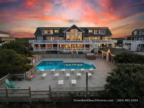 Oceanfront Estate No Resort Fee Sleeps 40 Private Events 18BR