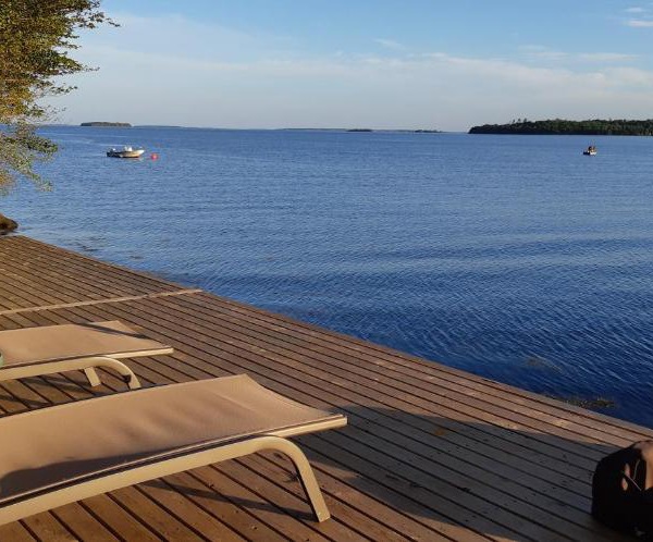 Oceanfront Garden Cottage - Gateway to Attractions and Towns, Private Cove Mooring