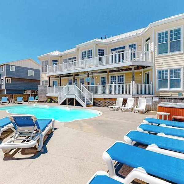 Oceanfront home with private pool, hot tub, amazing views, media room, game room
