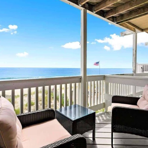 Oceanfront Oasis | Steps to Beach | Ocean Views