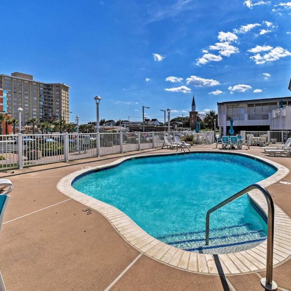 Oceanfront Resort Studio on Virginia Beach!