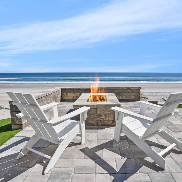 Oceanfront! Secluded Beach - 2 Primary Suites - 15 min to St. Augustine