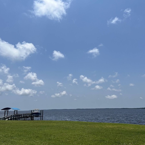 Ochlocknee Bay front condo located in George's Lighthouse gated community.