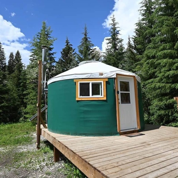 Off-Grid Green Yurt