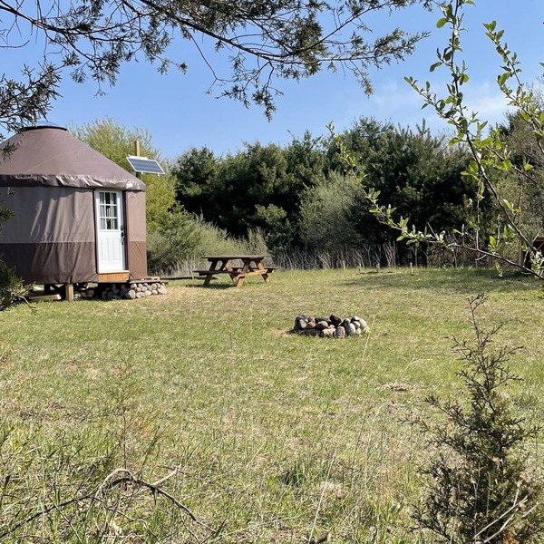 Off the Grid Yurt Camping