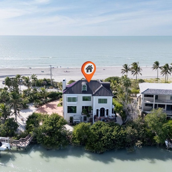 ONE Captiva- Gorgeous 6BR Gulf Front Villa, Private Beach Access