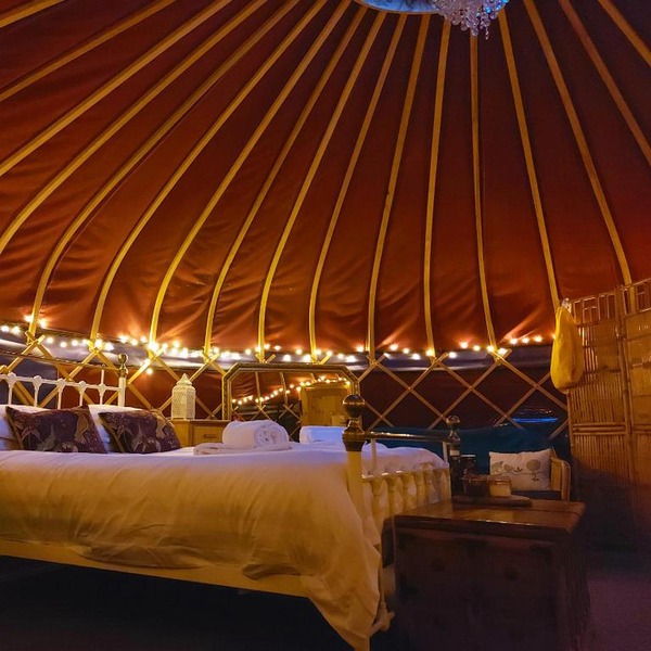 Orchard View Yurt & Hot Tub Somerset