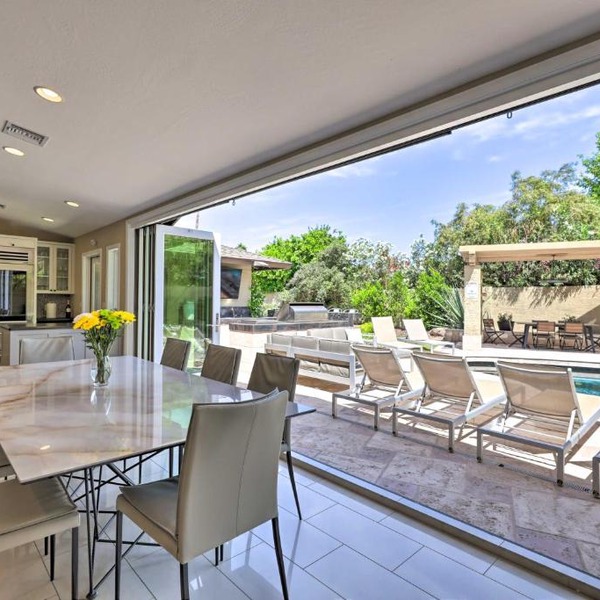 Outdoor Kitchen: Desert Dream Home in Scottsdale!