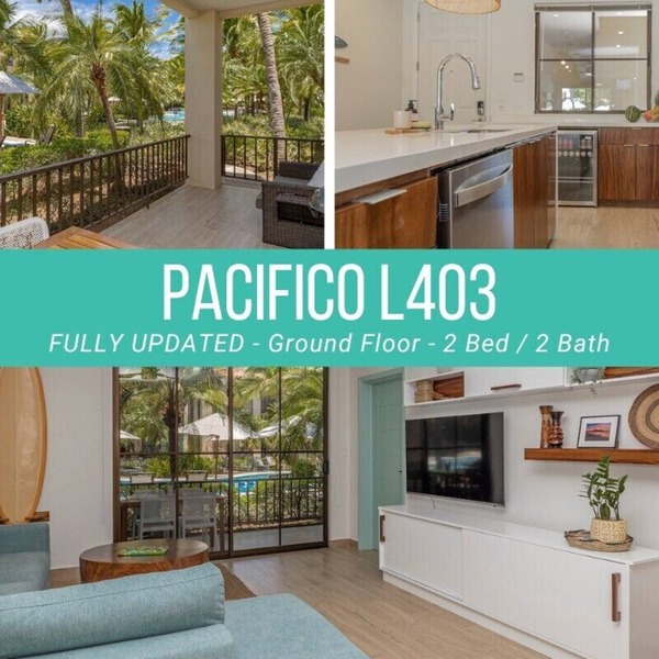 Pacifico L403 Renovated - Main Floor 2 Bed/2 Bath