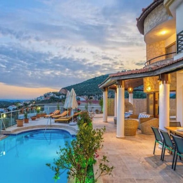 Panorama Villa in Kalkan 5 beds. 4 Bedroomsn