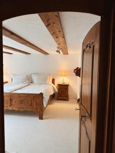 Panoramic apartment with charming swiss interior