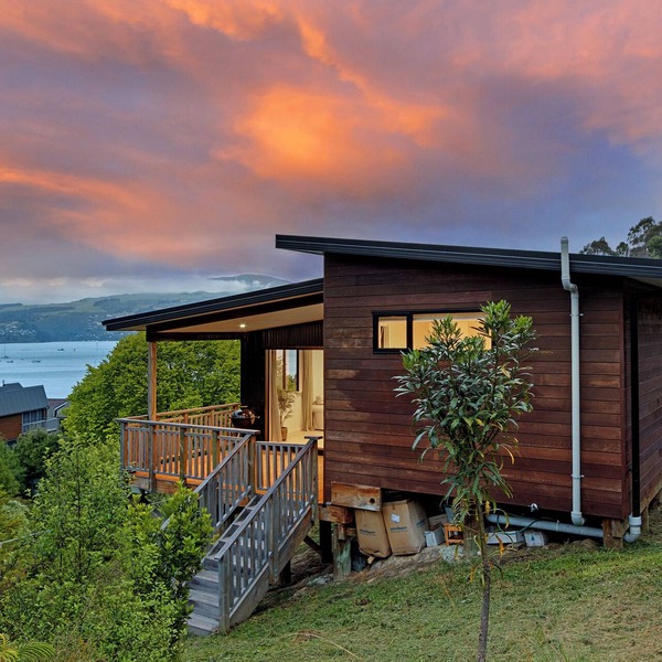 Panoramic Views from Spacious New Beach House in Christchurch's Cass Bay
