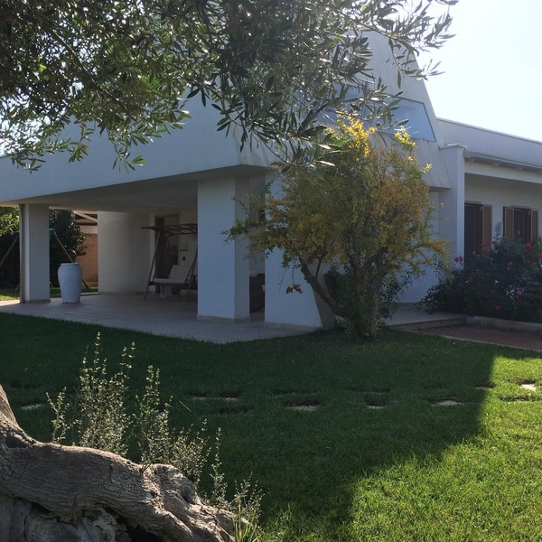 Panoramic villa on coastal stretch north of Polignano a Mare.