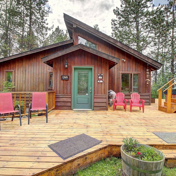 Peaceful and spacious home tucked away at the base of the Mission Mountains.