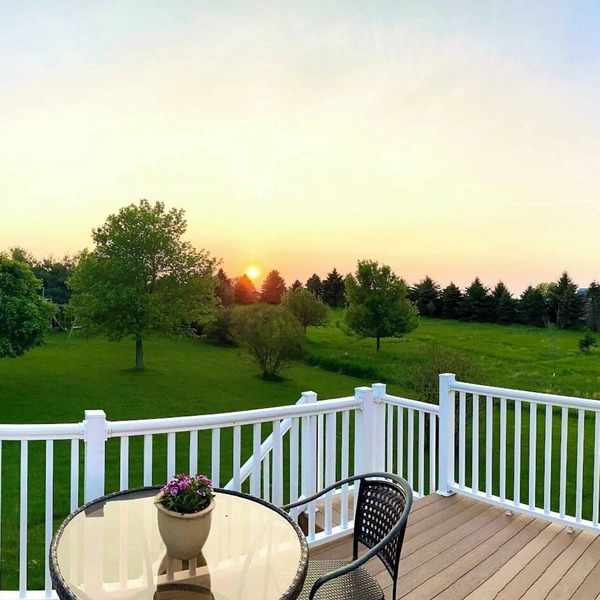 Peaceful and updated guesthouse located in the central Wisconsin countryside