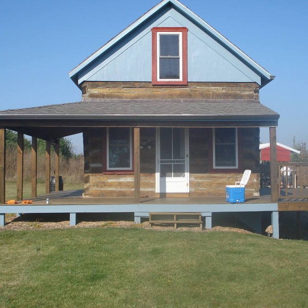 Peaceful historic cabin on 380 acres.