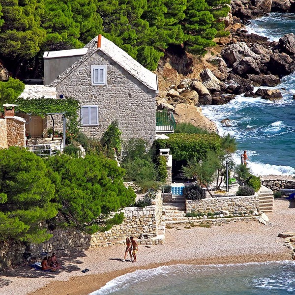 Perfect Beachfront Holiday In a Secluded Traditional Stone House With Pool