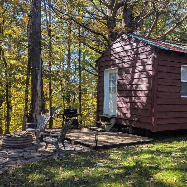 Perfect camping spot 8 min drive to Salmon River access.