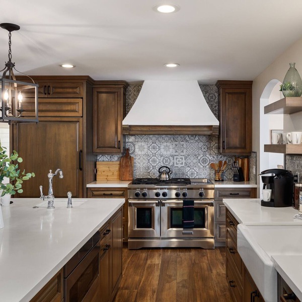 Pet-friendly 7-bed, 4-bath home w/ pool, spa, sports court, fire pit, playground