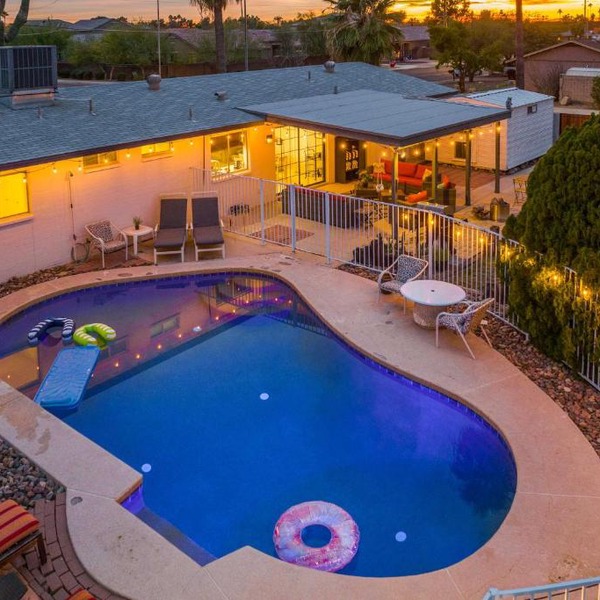 Pet-Friendly Phoenix Retreat with Pool and Fire Pit!
