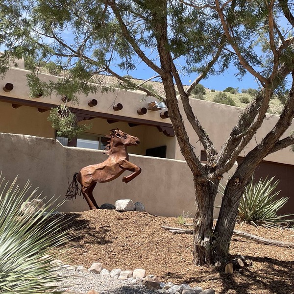 Placitas Magic-2 Bed/1 Bath Custom Santa Fe Home