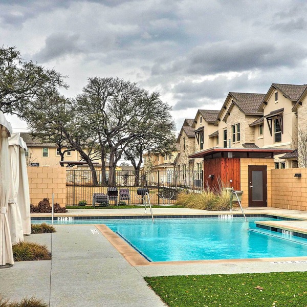 Pool Access: Upscale & Modern Austin Townhome