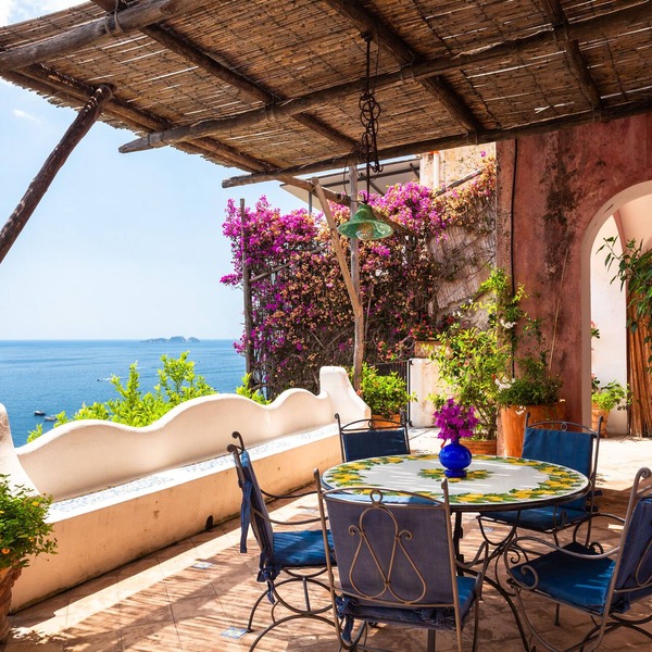 Positano: Villa Ibiscus ancient villa at 50m on the sea in the heart of Positano