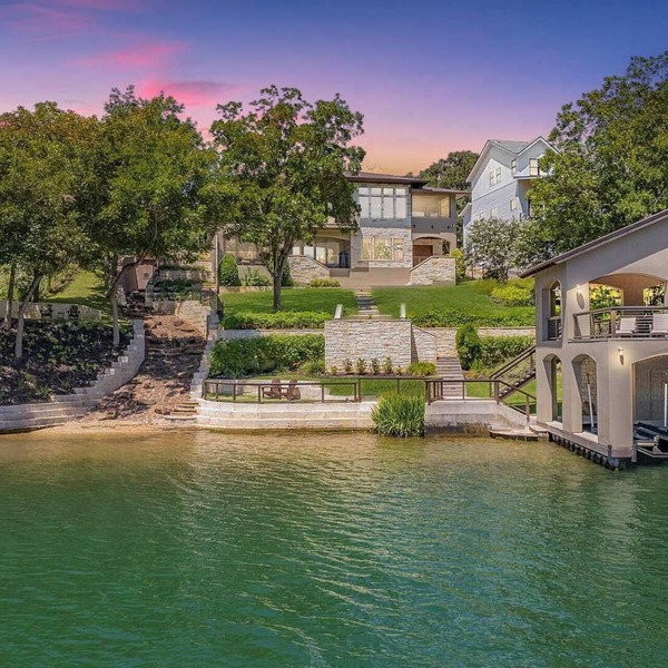 Private Beach, Dock, Views | Lake Austin Retreat