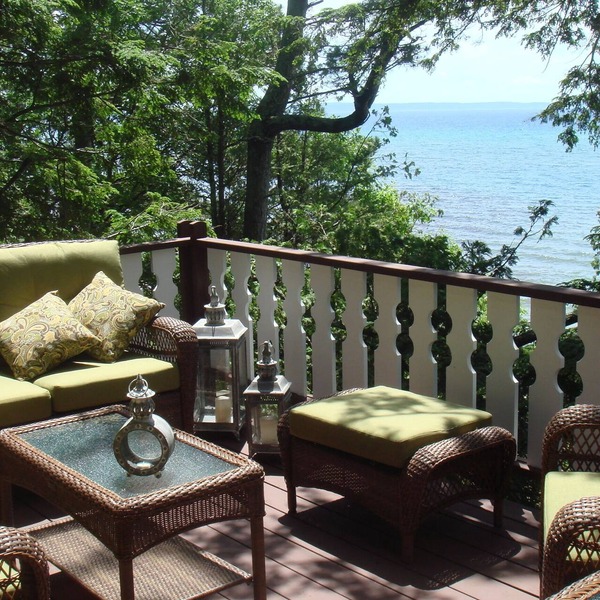 Private Beachfront Lake Michigan Retreat with Golden Sunsets- Sleeps 8